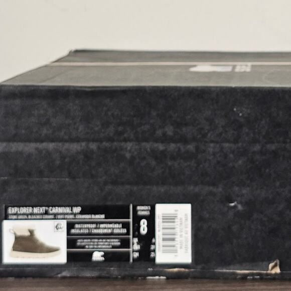 Sorel Women's Explorer Next Carnival WP Size 8 Stone Green #2058891 NEW - Picture 9 of 9